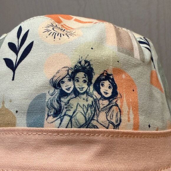 Disney Princesses Bucket Sun Hat Ariel Tiana Snow White Pastels - Picture 4 of 14